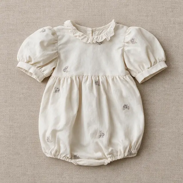 Wildflower Puff Bubble Romper