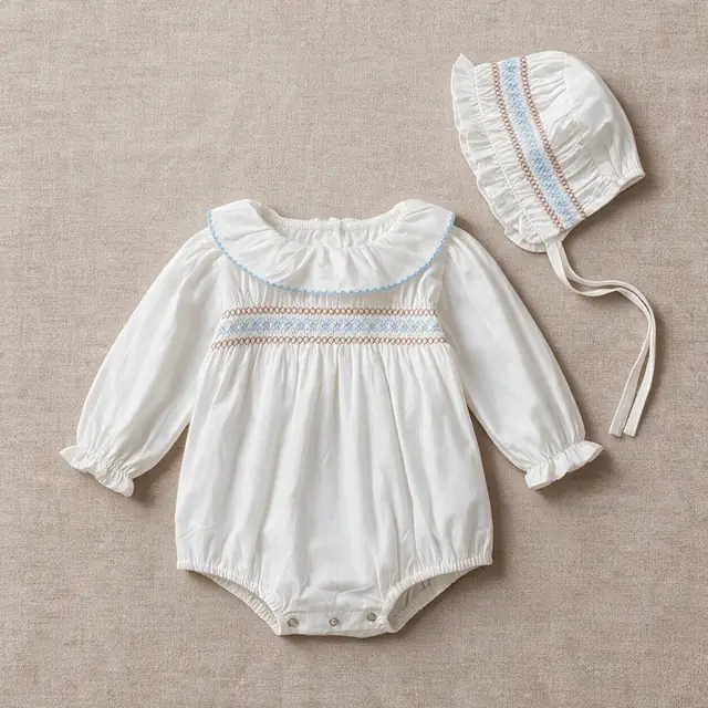 Sunday Smock Bubble Romper