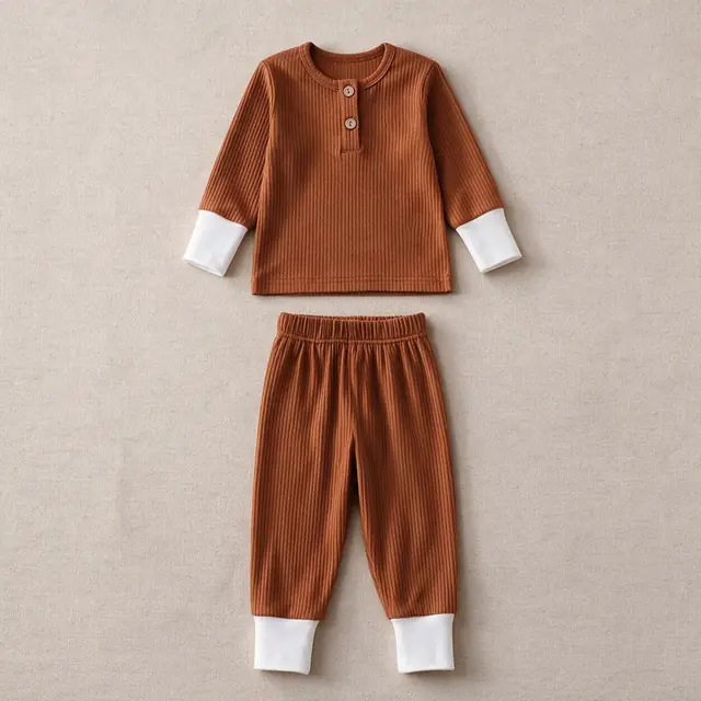Placket Henley Set