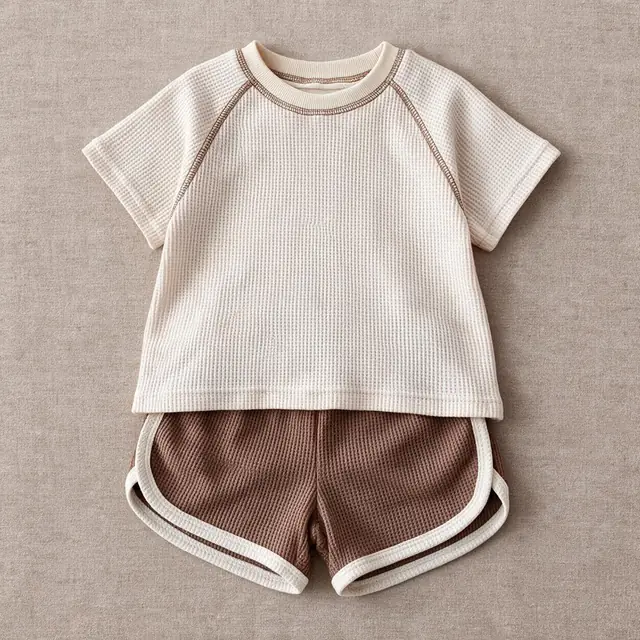 Raglan Piped Set