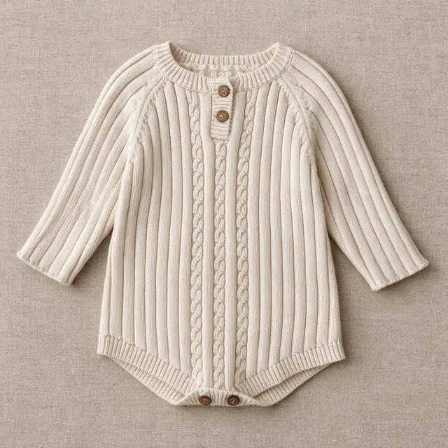 Raglan Aran Bubble Romper