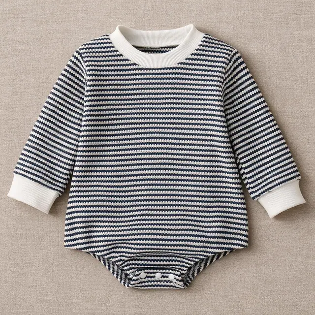 Barley Stripe Bubble Romper
