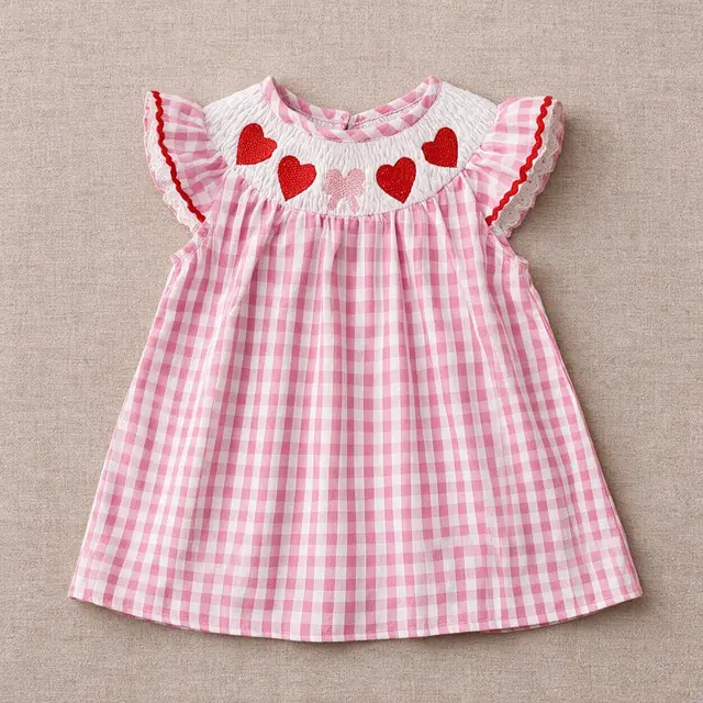 Sweetheart Gingham Dress