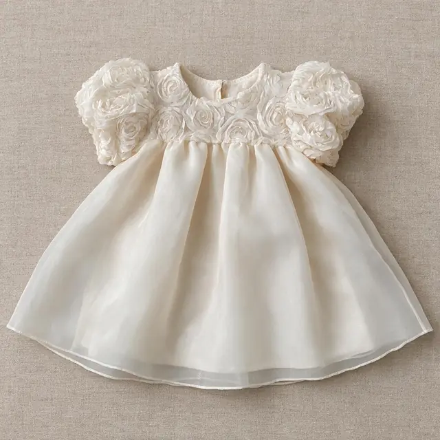 Rosebud Sheer Dress