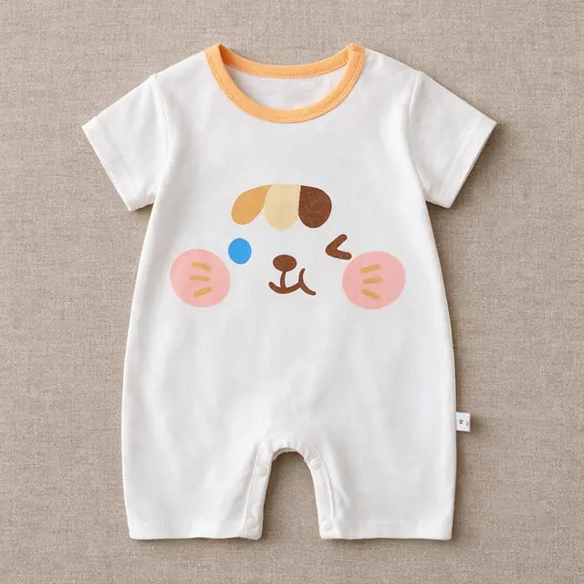 Rosebud Face Romper