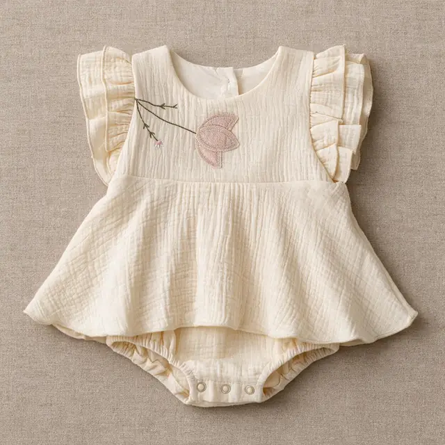 Hollyhock Peplum Romper