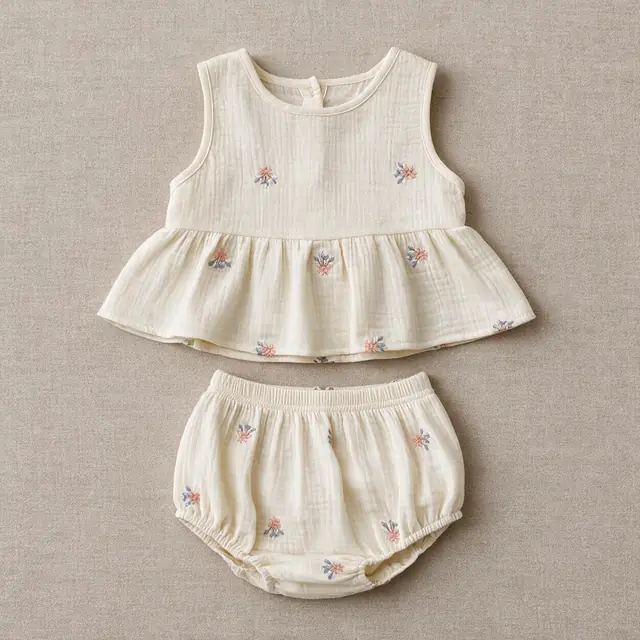 Posy Peplum Set