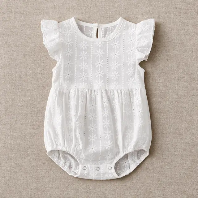 Broderie Meadow Bubble Romper