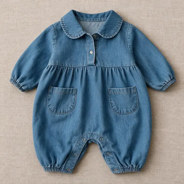 Peter Pan Pocket Romper