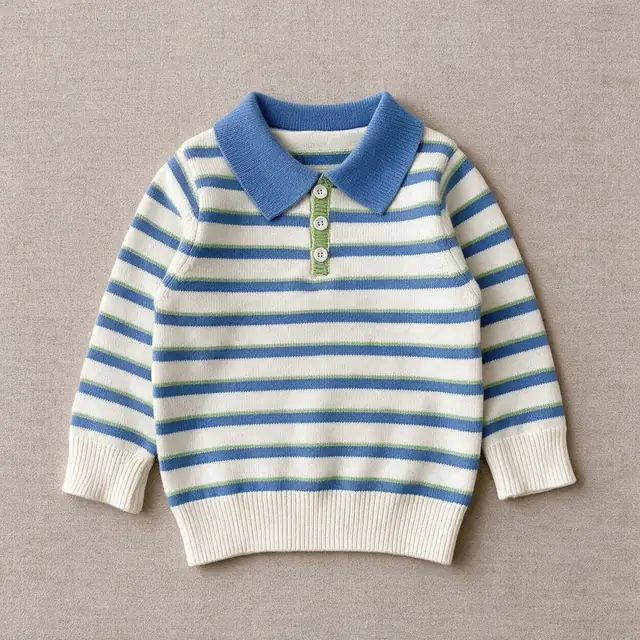Ticking Sunday Sweater