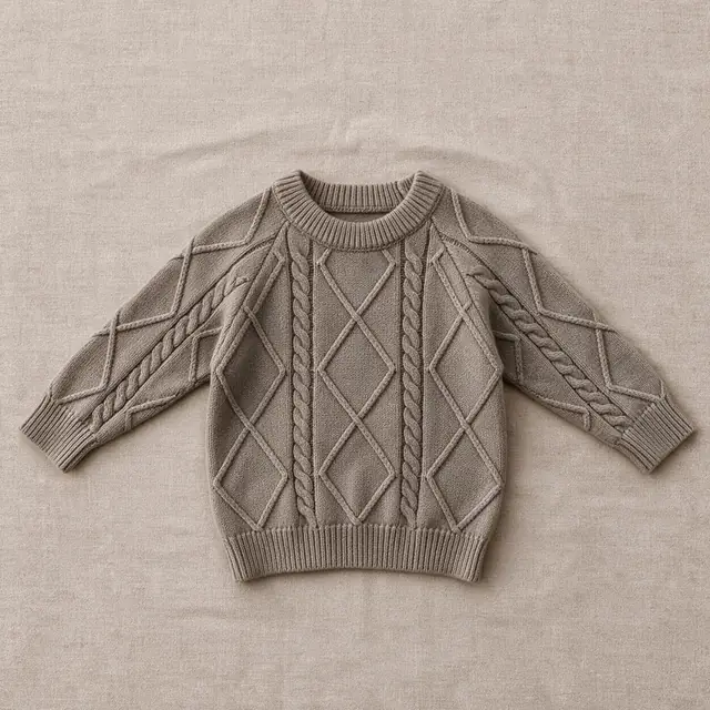 Aran Plait Sweater