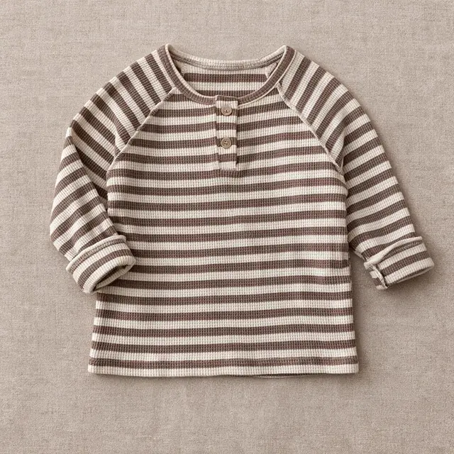 Deckchair Stripe Henley Top