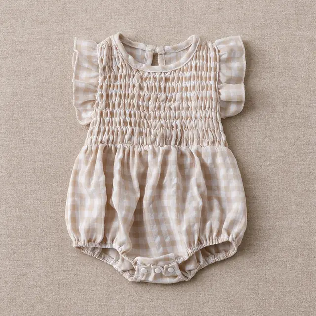 Picnic Shirred Romper