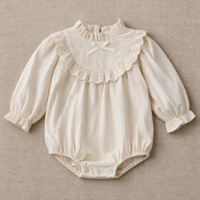 Posy Eyelet Bubble Romper