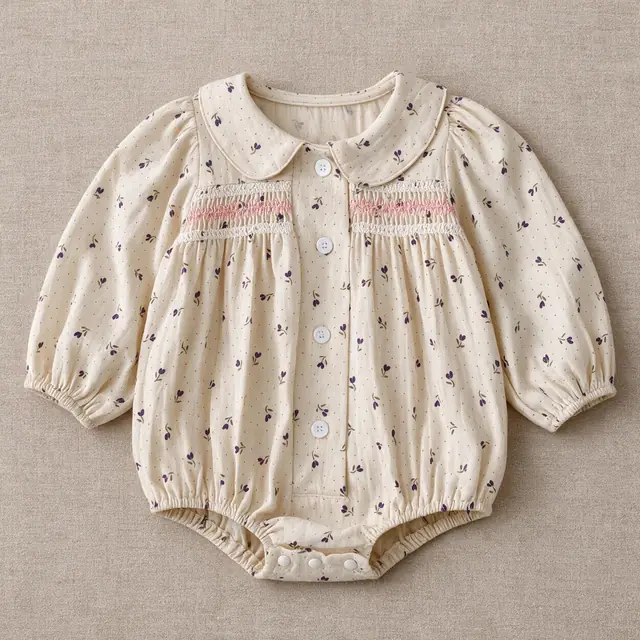 Primrose Collar Romper
