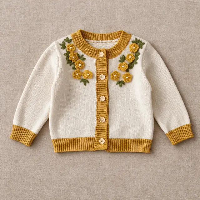 Primrose Cluster Cardigan