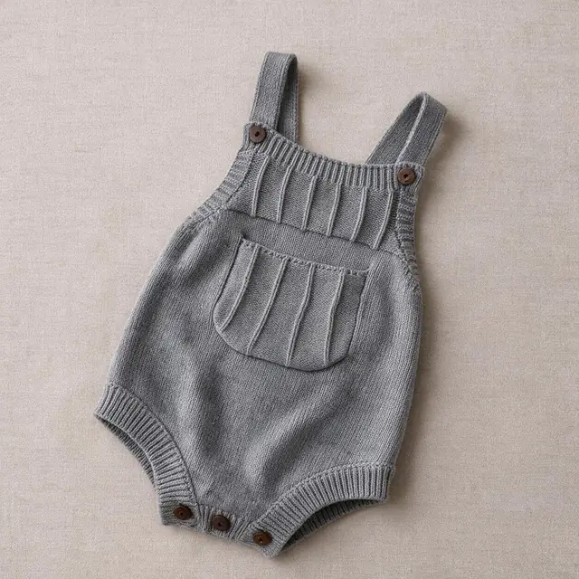 Ribbed Pocket Overalls