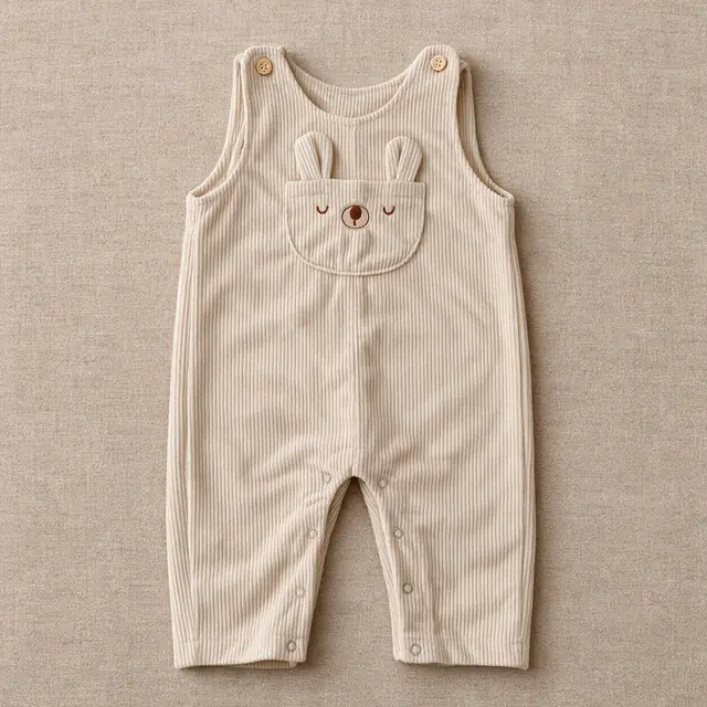 Bramble Bear Overalls