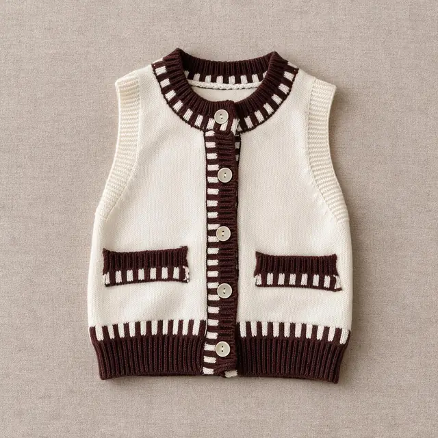 Dash Trim Pocket Vest