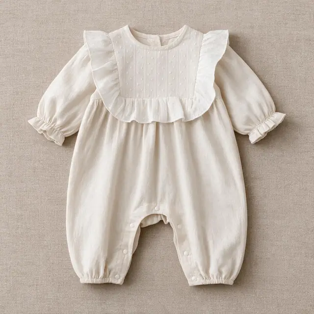Pinafore Bib Romper