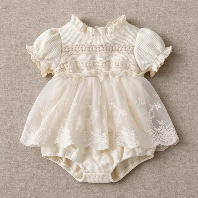 Primrose Openwork Romper