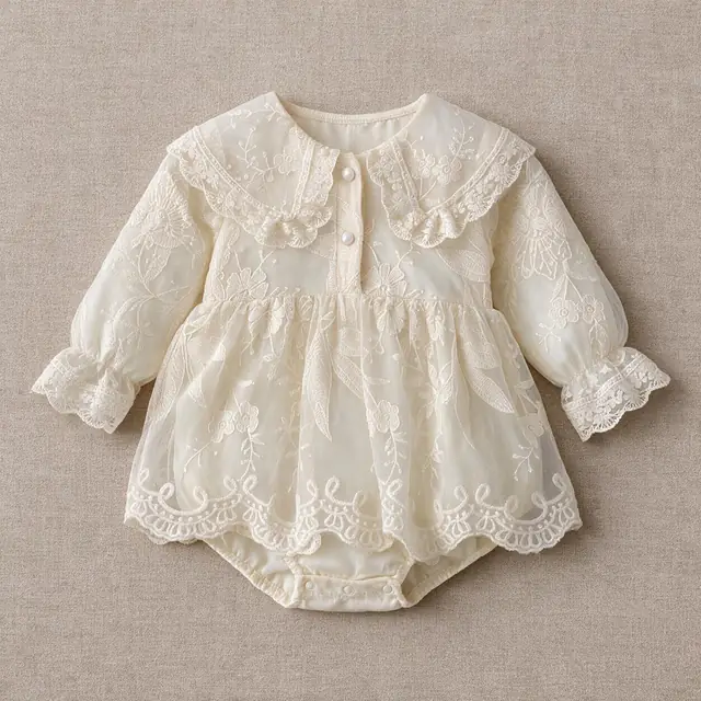 Heirloom Shell Romper