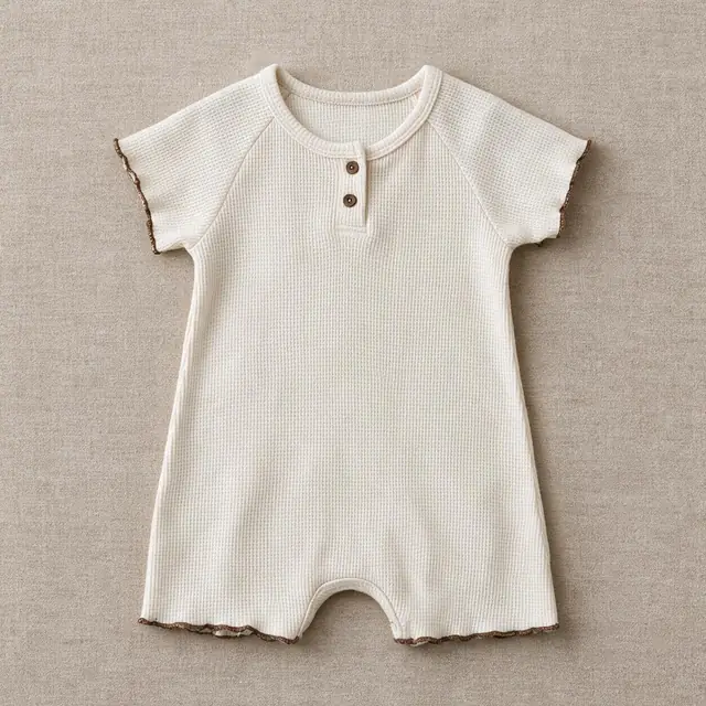 Nutmeg Henley Romper