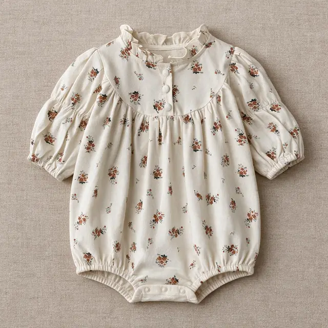 Buttercup Placket Bubble Romper