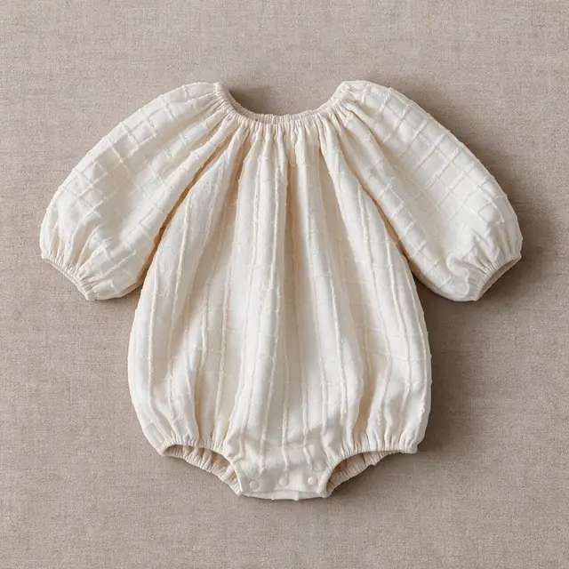 Plait Puff Romper