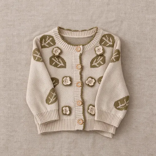 Willow Shell-Edge Cardigan