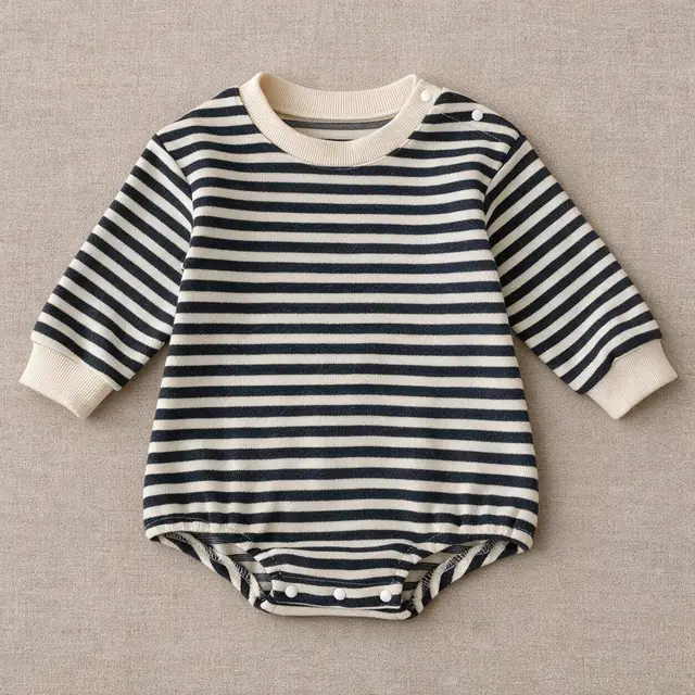 Furrow Bubble Romper