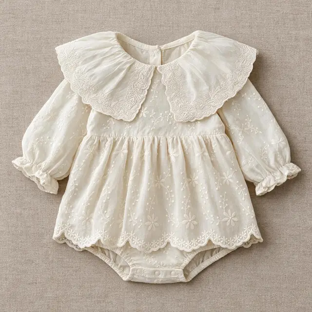 Clementine Vine Bubble Romper