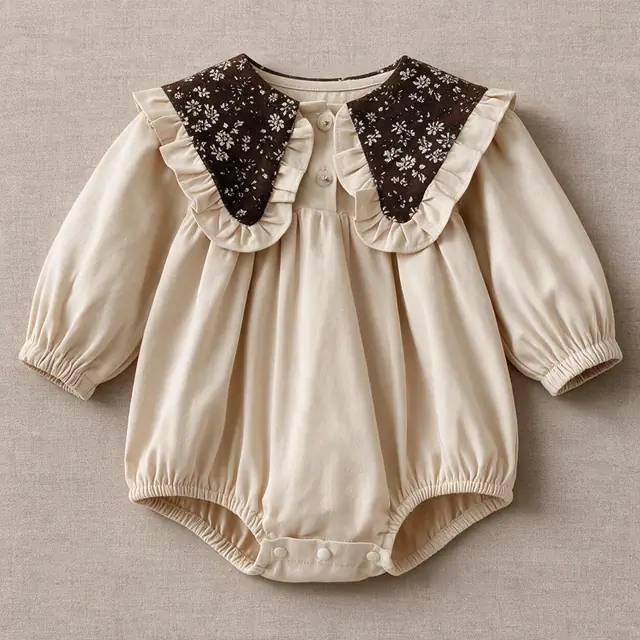 Marigold Collar Romper