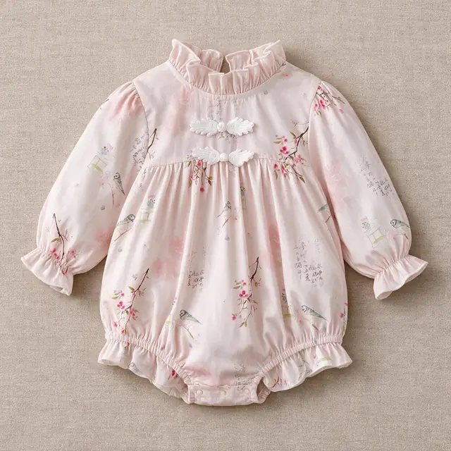Orchard Toggle Bubble Romper