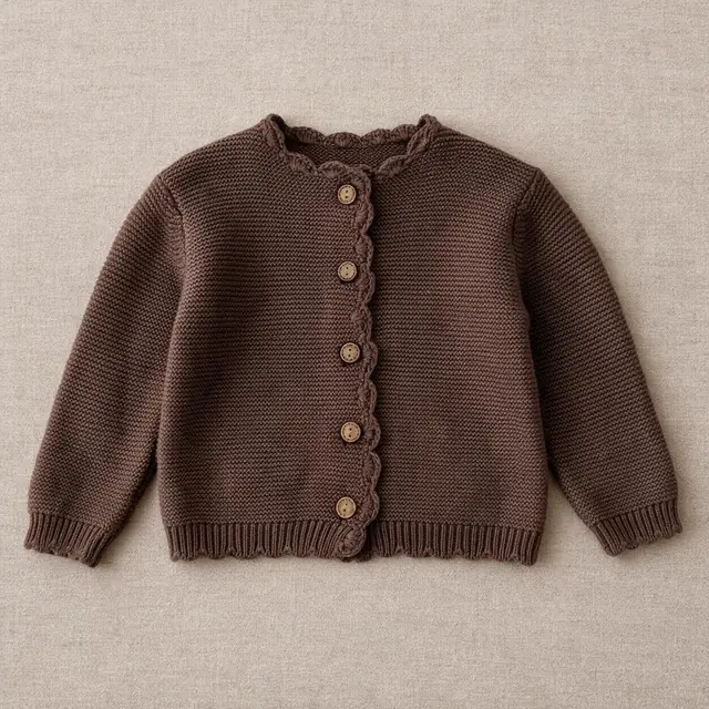 Seaside Scallop Cardigan