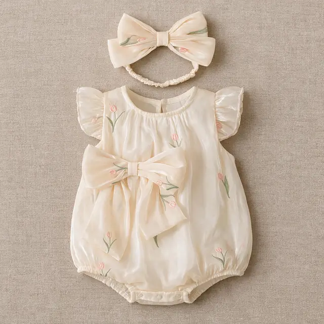 Meadow Posy Bubble Romper