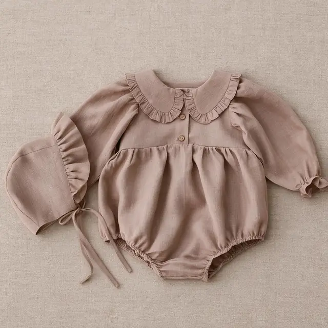Peter Pan Frill Bubble Romper