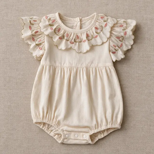Bramble Scallop Romper