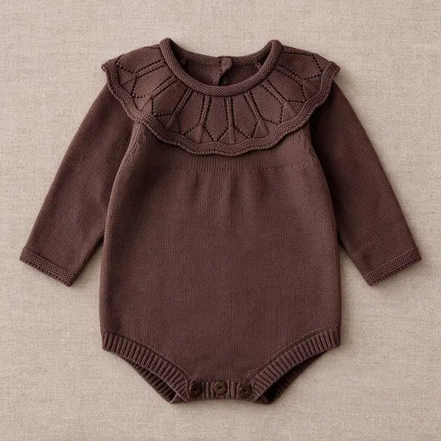Sunday Scallop Bubble Romper