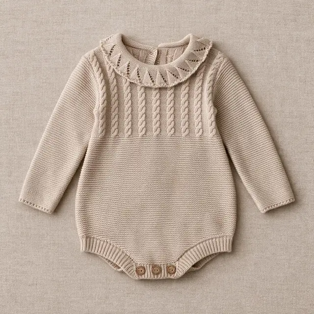 Peter Pan Aran Romper
