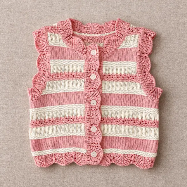 Deckchair Shell-Edge Vest