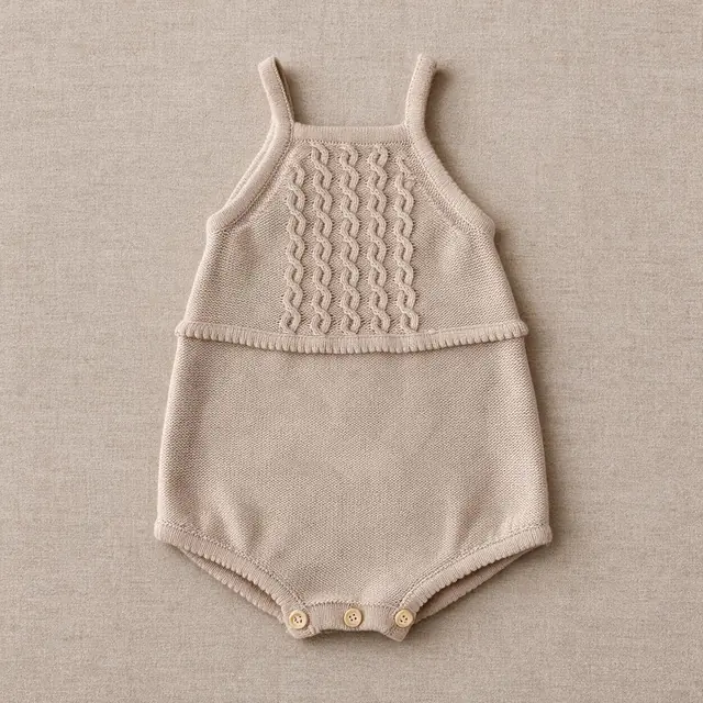 Plait Panel Romper