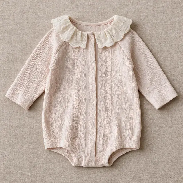 Lantern Eyelet Romper