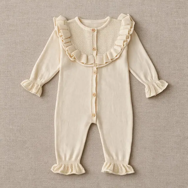 Lattice Frill Romper