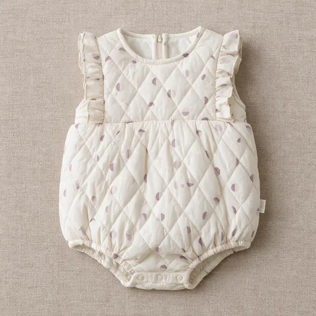 Dewdrop Quilted Romper