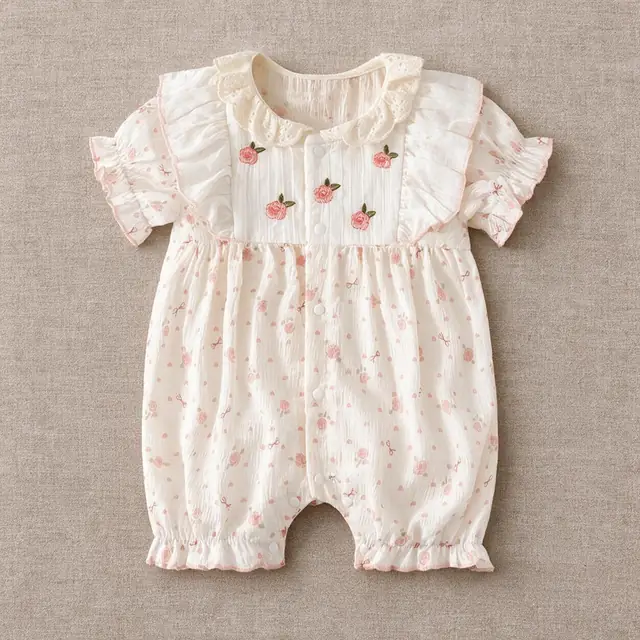 Christening Peter Pan Romper