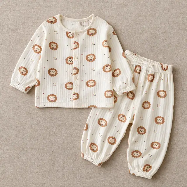 Lion Face Button Set