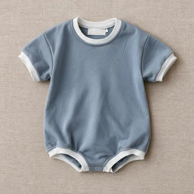 Ringer Bubble Romper
