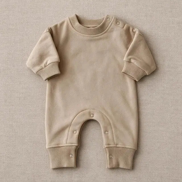 Ribbed-Cuff Jumpsuit
