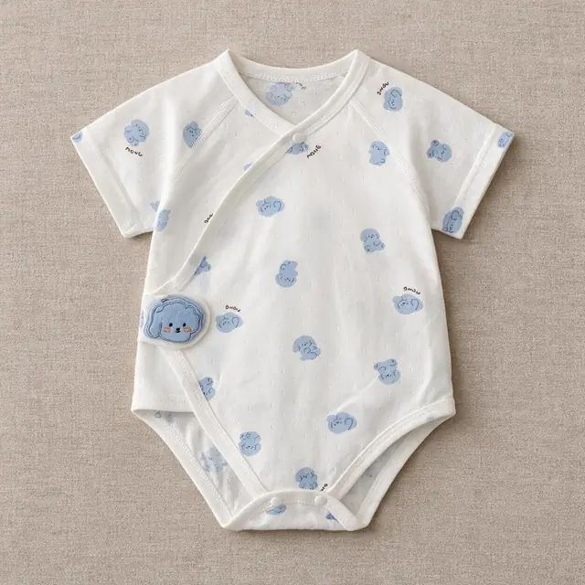 Bramble Bear Wrap Romper